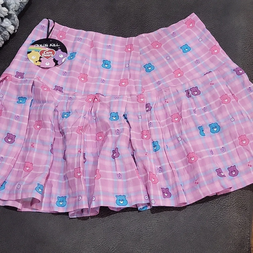 Dolls Kill Harmony In My Heart Plaid Mini Skirt